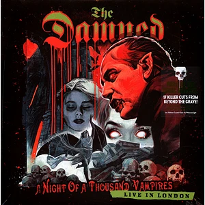 The Damned - A Night Of A Thousand Vampires Crystal Clear Vinyl Edition