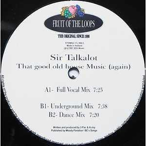 Sir Talkalot - That Good Old House Music (Again)