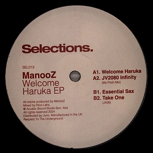 ManooZ - Welcome Haruka EP