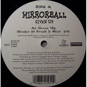 Mirrorball - Given Up