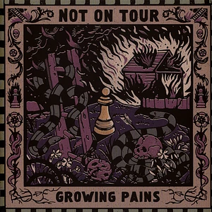 Not On Tour - Growing Pains Blue & Black Splatter On Purple Vinyl Edition