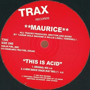 Maurice Joshua - This Is Acid