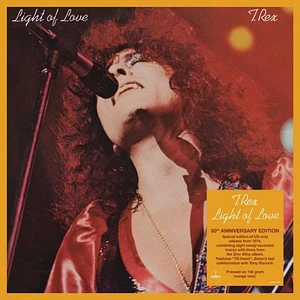 T.Rex - Light Of Love 50th Anniversary Orange Vinyl Edition