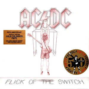 AC/DC - Flick Of The Switch 50th Anniversary Golden Vinyl Edition