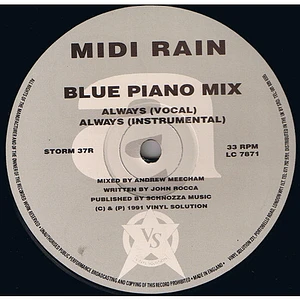 Midi Rain - Always (Blue Piano Mix)