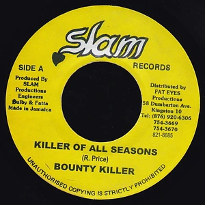 Bounty Killer - Killer Of All Seasons