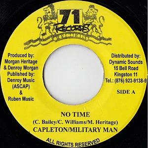 Capleton / Military Man - No Time