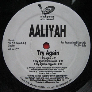 Aaliyah - Try Again