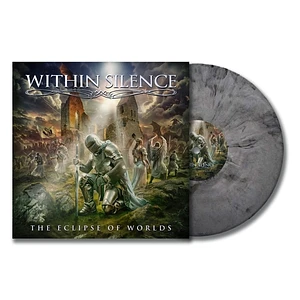 Within Silence - The Eclipse Of Worlds Silver Black Vinyl Edition