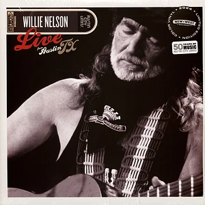 Willie Nelson - Live From Austin TX Baby Blue Eyes Crying Vinyl Edition