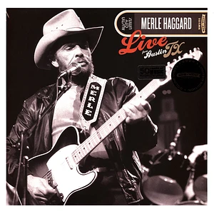 Merle Haggard - Live From Austin TX '85 Black & Blue Marble Vinyl Edition