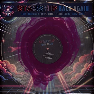 Starship - Back Again Clear/Blue/Red Swirl Numbered Vinyl Edition