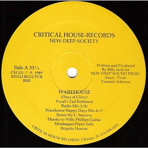 New Deep Society - Warehouse (Days Of Glory)