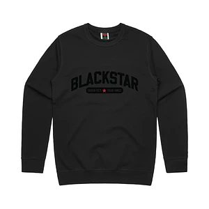 Black Star - Varsity Crewneck Sweatshirt