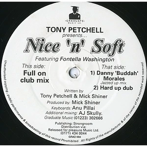 Tony Petchell Featuring Fontella Washington - Nice 'N' Soft