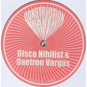 Disco Nihilist & Daetron Vargas - Untitled EP