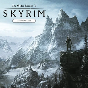 Jeremy Soule - OST The Elder Scrolls V: Skyrim Atmospheres Black & Clear Splatter Vinyl Edition