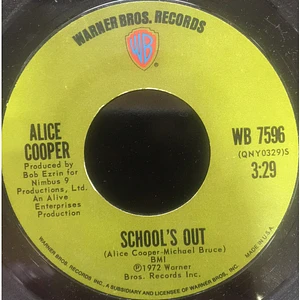 Alice Cooper - School's Out / Gutter Cat