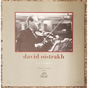 David Oistrach, Vladimir Yampolsky - Encores