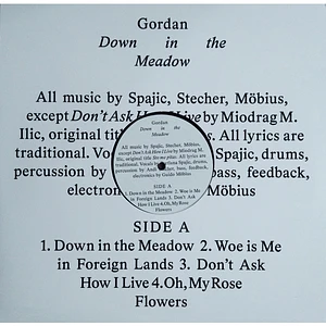 Gordan - Down In The Meadow