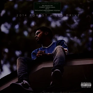 J Cole - 2014 Forest Hills Drive 10 Year Anniversary Forest Green Vinyl Edition