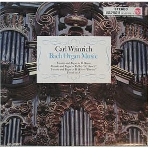 Johann Sebastian Bach, Carl Weinrich - Bach Organ Music