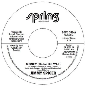 Jimmy Spicer - Money (Dollar Bill Y'all)