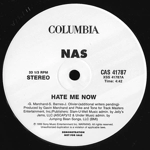 Nas - Hate Me Now