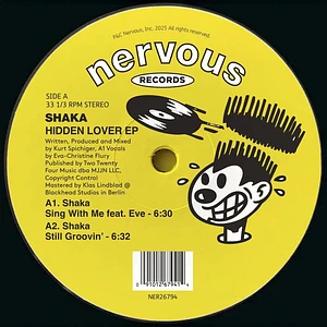 Shaka - Hidden Lover EP