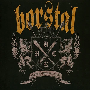 Borstal - At Her Majesty's Pleasure Black & Gold Splatter Vinyl Edition