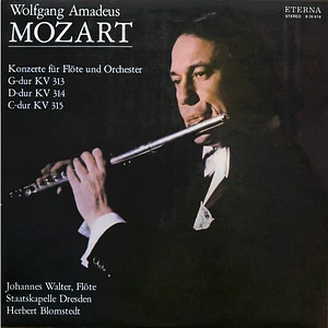 Wolfgang Amadeus Mozart, Johannes Walter , Staatskapelle Dresden, Herbert Blomstedt - Konzerte Für Flöte Und Orchester G-dur KV 313, D-dur 314, C-dur 315