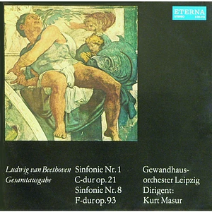 Ludwig van Beethoven - Gewandhausorchester Leipzig, Kurt Masur - Sinfonie Nr. 1, Sinfonie Nr. 8