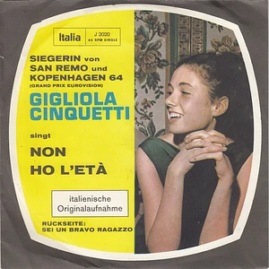 Gigliola Cinquetti - Non Ho L'età