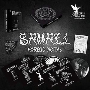 Samael - Morbid Metal 5 X Ep Picture Disc Box Book Patch