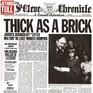 Jethro Tull - Thick As A Brick (50th Anniversary Edition)