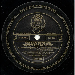 Rhythm Division - Down The Back EP