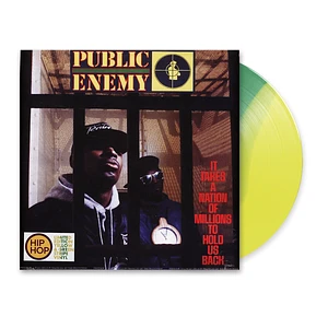 Public Enemy - It Takes A Nation Of Millions To Hold Us Back HHV GSA Exclusive Yellow And Green Vinyl Edition