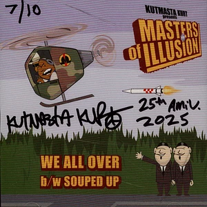 Masters Of Illusion - We All Over / Souped Up W/ Autograph By Kutmasta Kurt