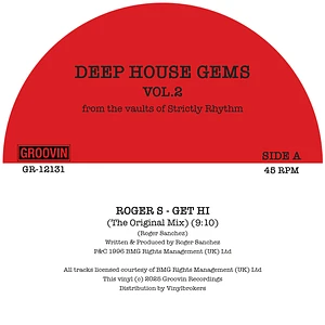 V.A. - Deep House Gems Volume 2