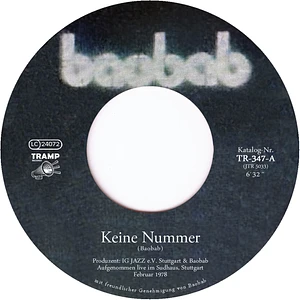 Baobab - Keine Nummer