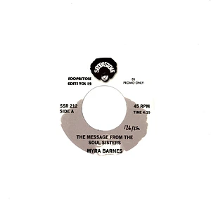 Myra Barnes / Barbara Gwen - The Message From The Soul Sisters / Right On