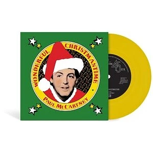 Paul McCartney - Wonderful Christmastime / Rudolph The Red-Nosed Reggae Canary Yellow Vinyl Edition