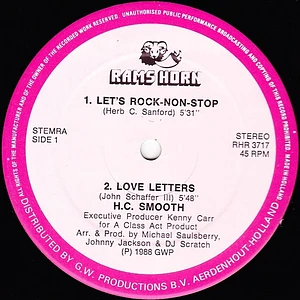 H.C. Smooth - Let's Rock-Non-Stop