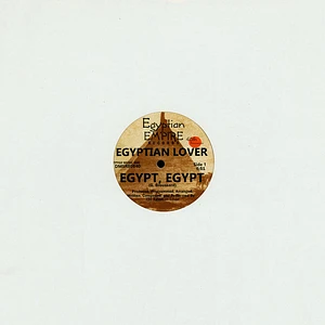 Egyptian Lover - Egypt Egypt 40th Anniversary Transparent Gold Vinyl Edition
