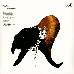 Coil - Black Antlers Clear Red Vinyl Edition