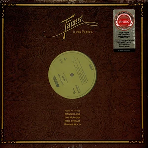 Faces - Long Player Start Your Ear Off Right 2026 Series Edition