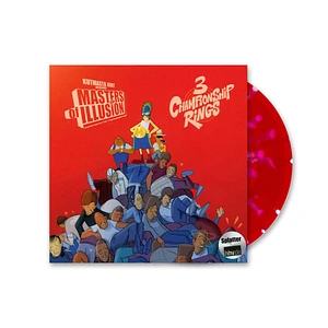 KutMasta Kurt presents Masters Of Illusion Feat. Kool Keith & Motion Man - 3 Championship Rings HHV Exclusive Splatter Vinyl Edition w/ Magnet