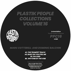 Marc Cotterell / Dominic Balchin - Plastik People Collections Vol 16