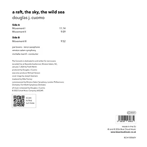 Winston Salem Symphony, Michelle Merrill, Joe Lova - A Raft The Sky The Wild Sea
