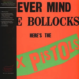 Sex Pistols - Never Mind The Bollocks Hi-Fidelity Vinyl Edition